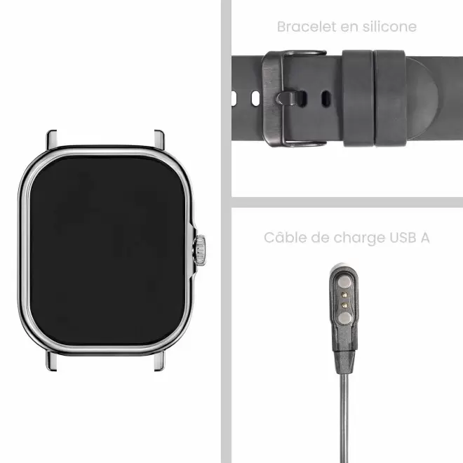 MONTRE CONNECTEE PERSONNALISABLE 'STURN'