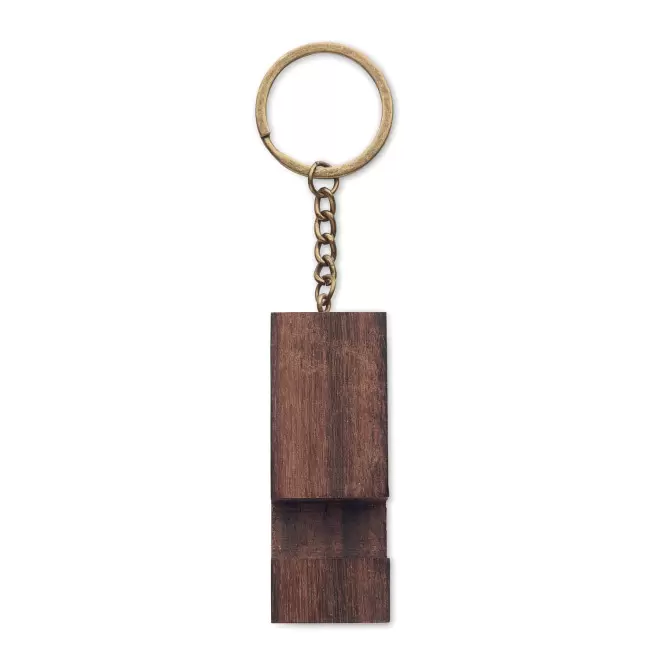 PORTE CLE PERSONNALISABLE EN NOYER 'GRINUS PLUS'