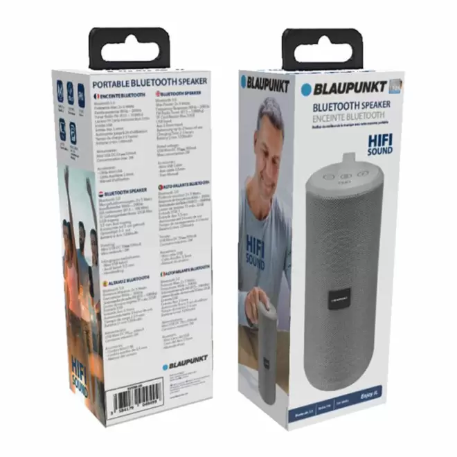 ENCEINTE ET RADIO BLUETOOTH 10W PERSONNALISABLE 'ROUKOO'