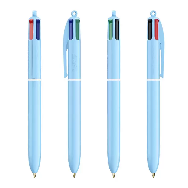 STYLO BIC 4 COUL PERSONNALISABLE 'PASTEL' EXP.72H