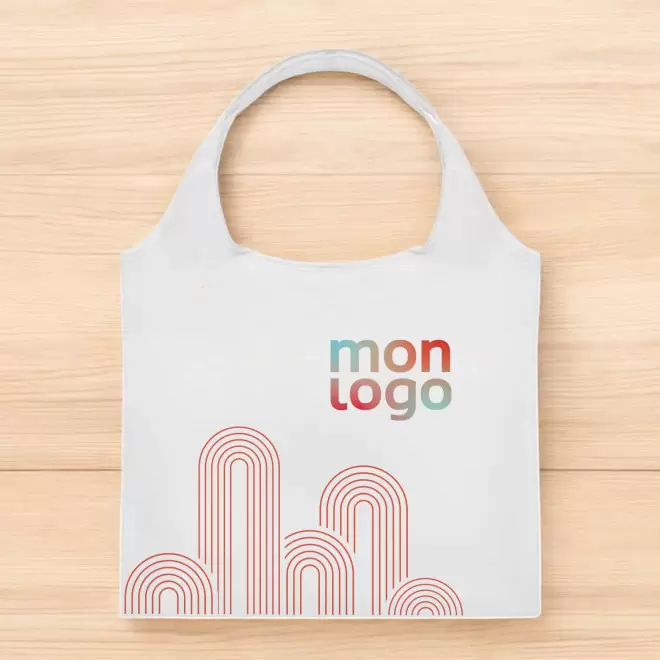 SAC SHOPPING PLIABLE RPET PERSONNALISE 'ASITO'