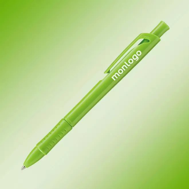 STYLO BILLE STABILO PERSONNALISABLE 'GREENFANCY'