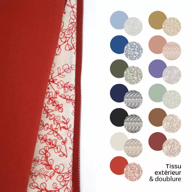 POCHETTE PERSONNALISABLE TAILLE S HINDBAG® 'COLETTE'