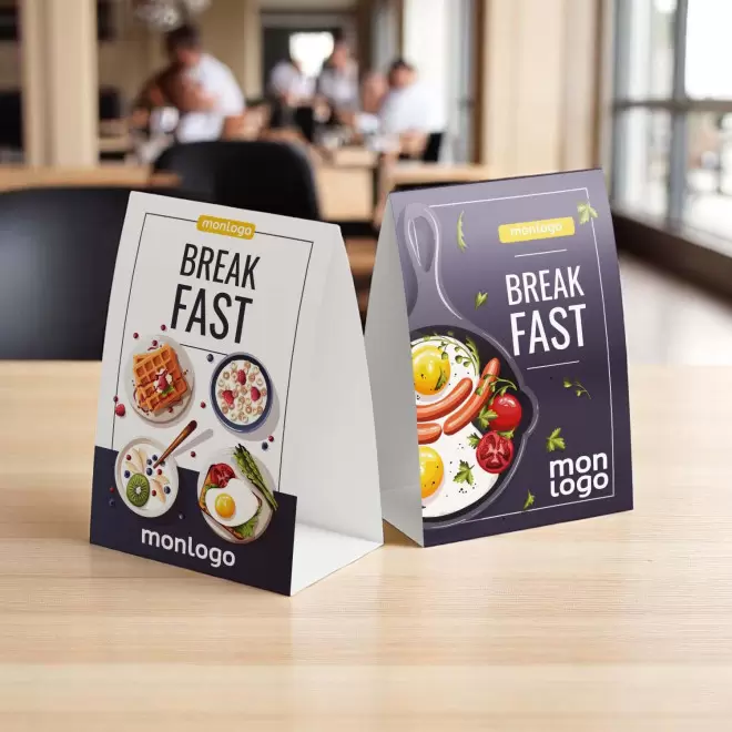 CHEVALET DE TABLE PERSONNALISABLE 'SPIRITO'