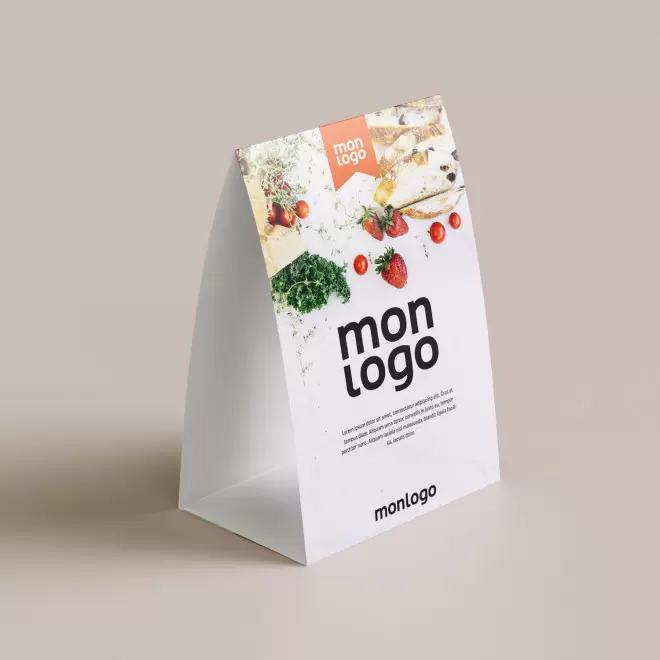 CHEVALET DE TABLE PERSONNALISABLE 'SPIRITO'