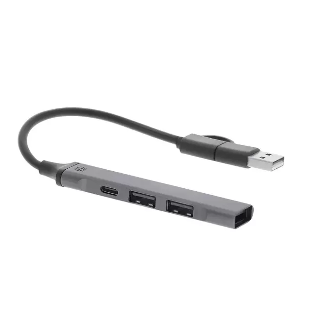 HUB USB ALU RECYCLE PERSONNALISABLE 'CHTOU'