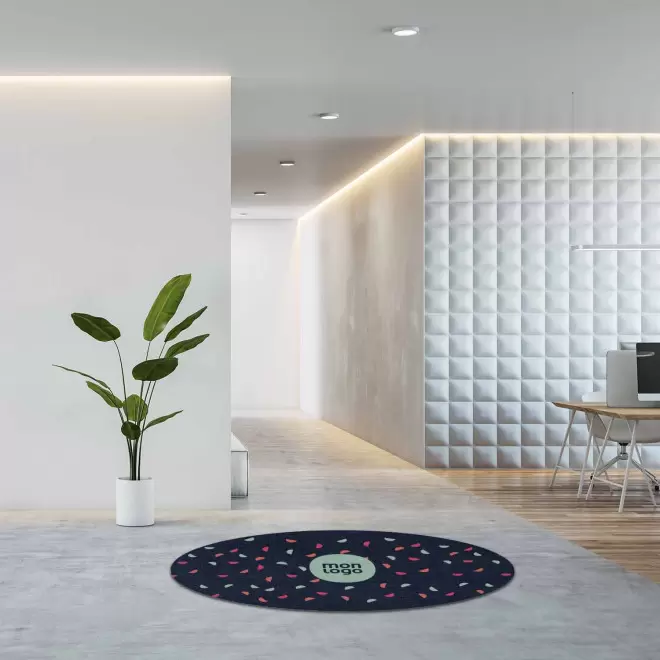 TAPIS D ACCUEIL PERSONNALISABLE 'BIENVENUE FORME'