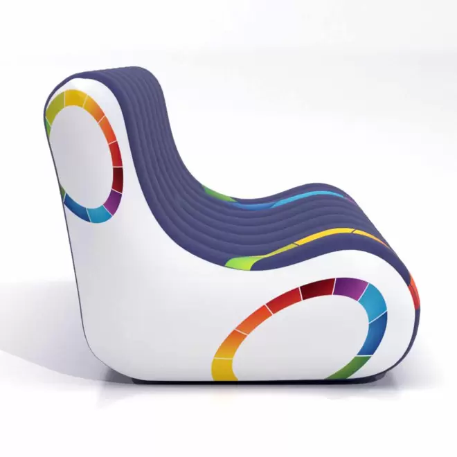 SOFA GONFLABLE PERSONNALISABLE 'BUBBLE DOUBLE'