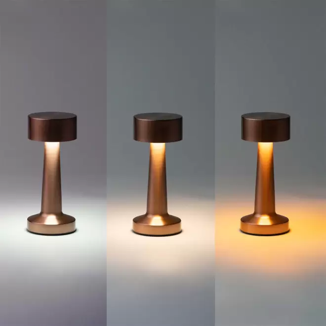 LAMPE LED DE TABLE PERSONNALISABLE 'MEYNU'