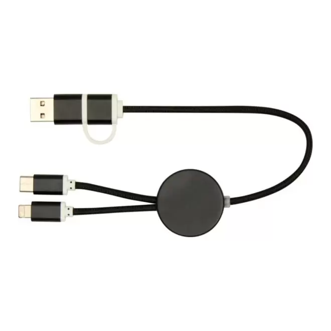 CABLE DE CHARGE PERSONNALISABLE 'ONTARIA COURT ALU RCS'