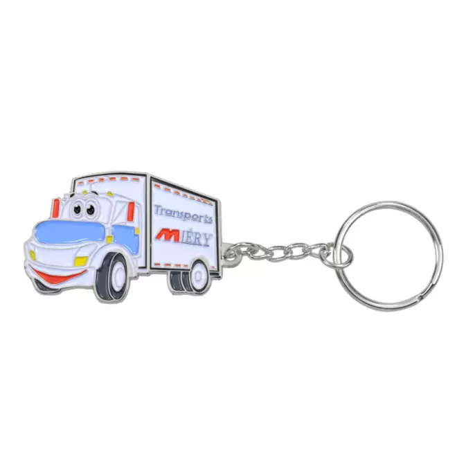 PORTE CLE PERSONNALISE EN ZAMAC RECYCLE 'CUSTOM'