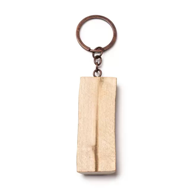 PORTE CLES PERSONNALISE EN BOIS CREUSE 'HOUTY'