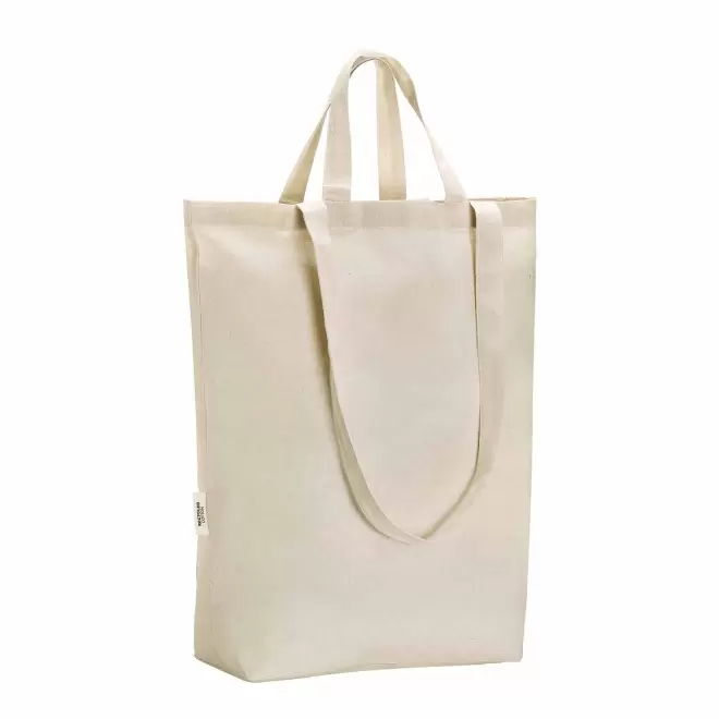 SAC SHOPPING RECYCLE DOUBLES ANSES PERSONNALISABLE 'CALOX'