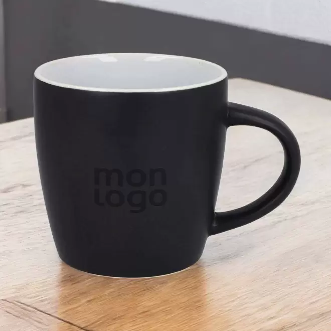 MUG EN CERAMIQUE MATE 350ML PERSONNALISABLE 'HARKI'