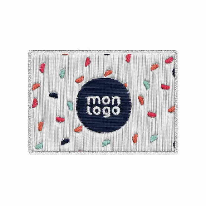 MAGNET RECTANGLE BRODE PERSONNALISABLE 'COURSU'