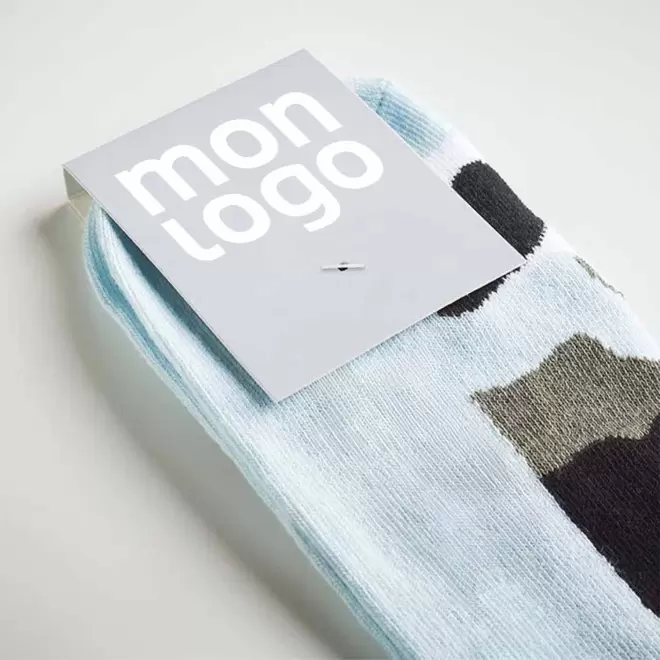 CHAUSSETTES PERSONNALISABLE 'SOCK COTON' 2 SEMAINES