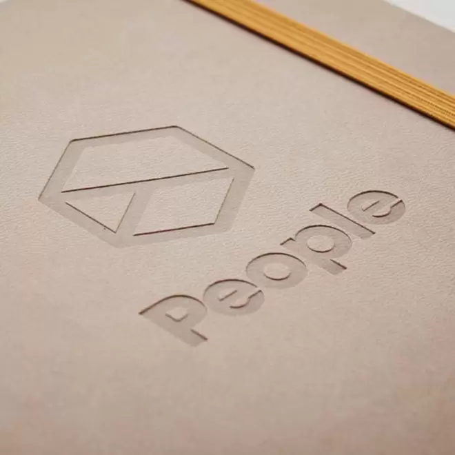 CARNET SUR MESURE PERSONNALISABLE EN PU A5 'MYNOTE'