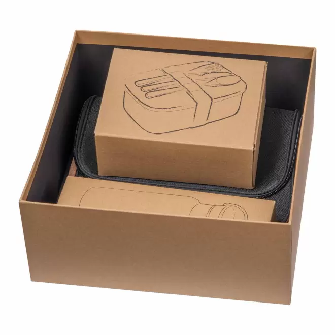 COFFRET PERSONNALISE BOUTEILLE LUNCH BOX SAC 'SOUS'