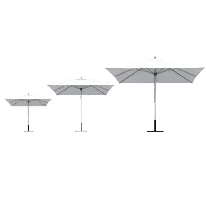PARASOL ALUMINIUM CARRE 'SENTIDO QUADRI'