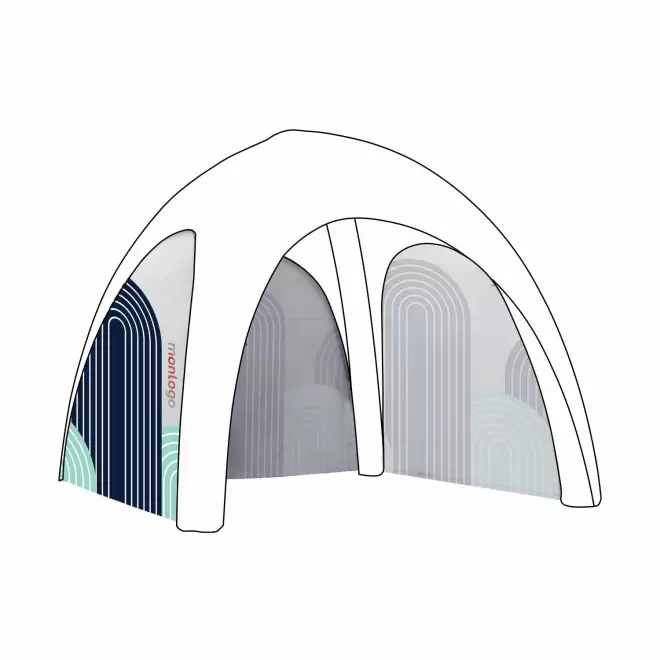4 PORTES PERSONNALISABLES POUR TENTE 'INUITE'