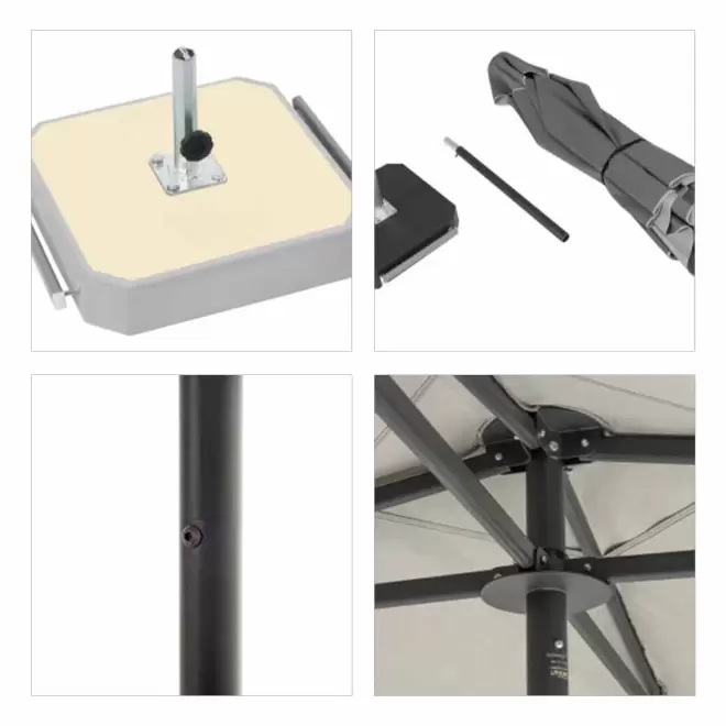 PARASOL SANS EMBASE PERSONNALISABLE 'SENTIDO RECYCLE'