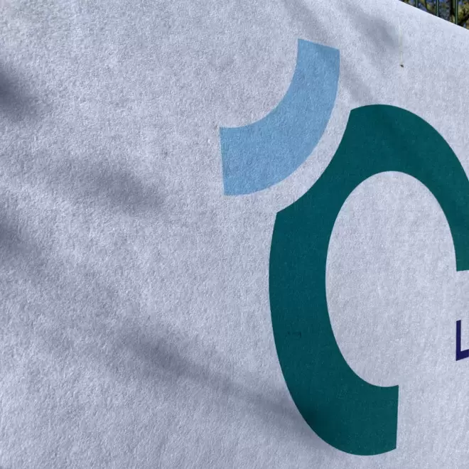 BACHE PERSONNALISEE 'REKLAM INTISSEE' 80X200 CM