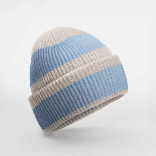 BONNET RAYE BI COLOR PERSONNALISE 'BIPIK'