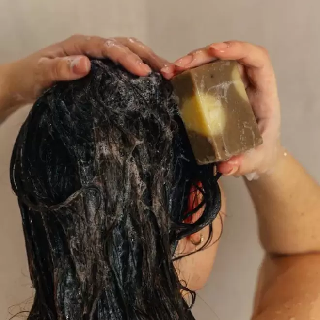 SHAMPOING SOLIDE BIO 100G PERSONNALISE 'MOUSSING'