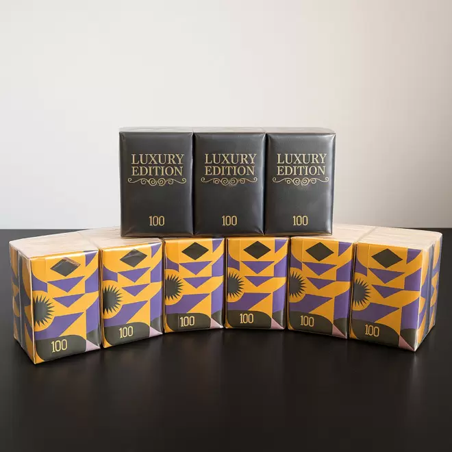 MINI PAQUET DE MOUCHOIRS PERSONNALISABLE 'TCHOUMA SHINE'