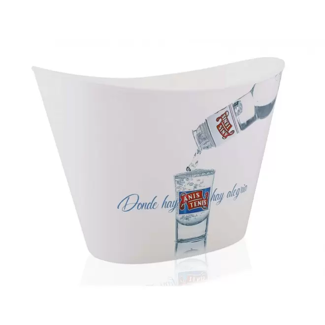 SEAU A GLACON 5L PERSONNALISABLE 'CHAMPI QUADRI'