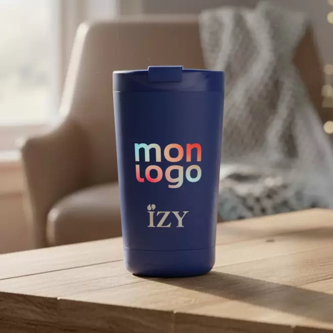 MUG ISOTHERME 350ML PERSONNALISE 'IZYO FULL'