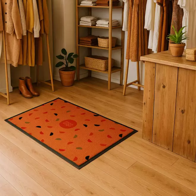 TAPIS INTERIEUR PERSONNALISABLE 'MILOW RECYCLE' 