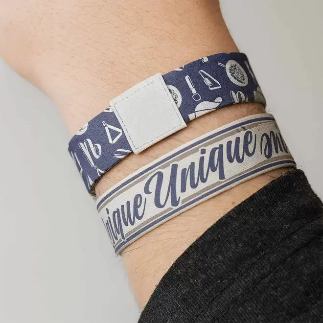 BRACELET ELASTIQUE PERSONNALISABLE SUR MESURE 'HYROKS'