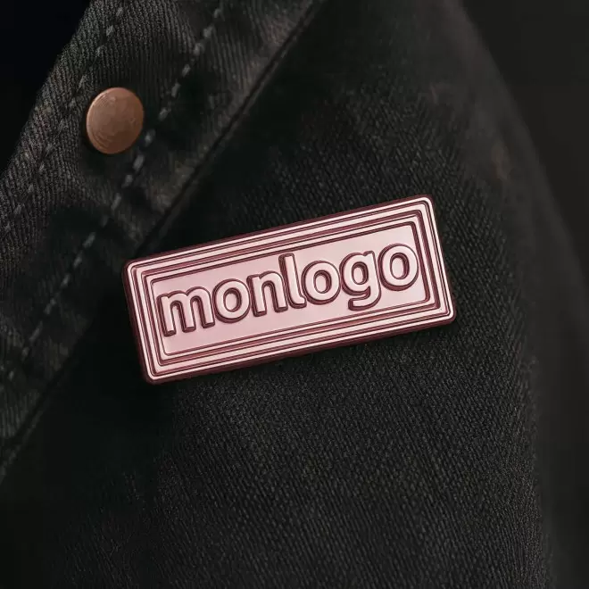 PINS PERSONNALISE A LA FORME EMAIL 'PINZ COPPER'