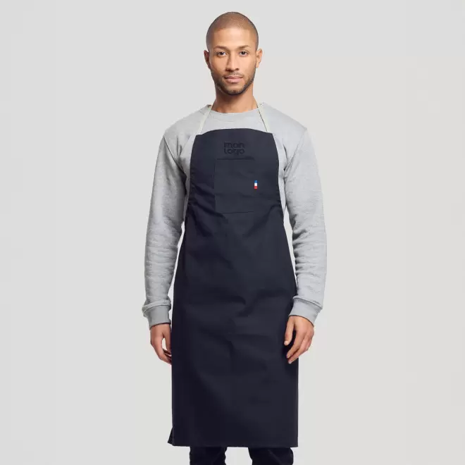 TABLIER MADE IN FRANCE PERSONNALISE 'ESCOFFIER'