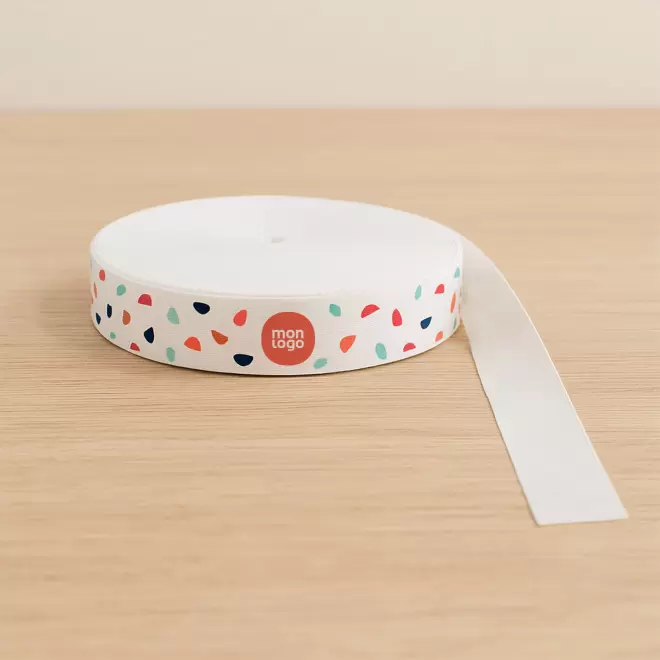 RUBAN CADEAU PERSONNALISE EU 15MM 100M 'RIBBON'