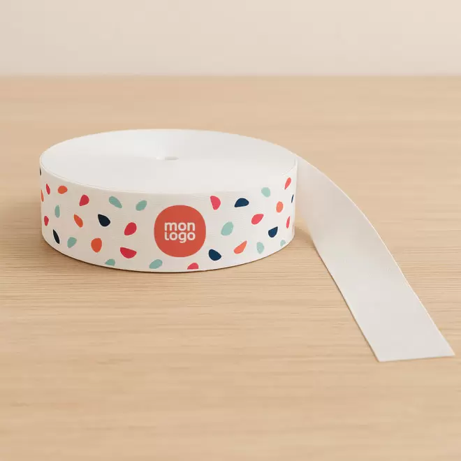 RUBAN CADEAU PERSONNALISE EU 20MM 100M 'RIBBON'