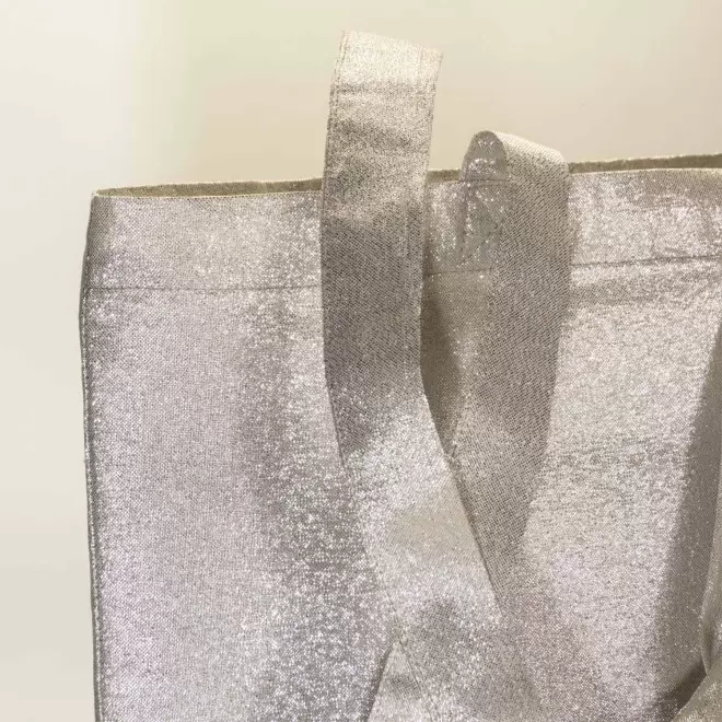 SAC SHOPPING BRILLANT PERSONNALISABLE 'SHINYTA'