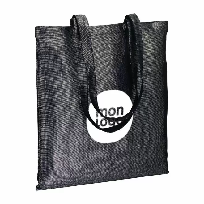 SAC SHOPPING BRILLANT PERSONNALISABLE 'SHINITA COULEUR'