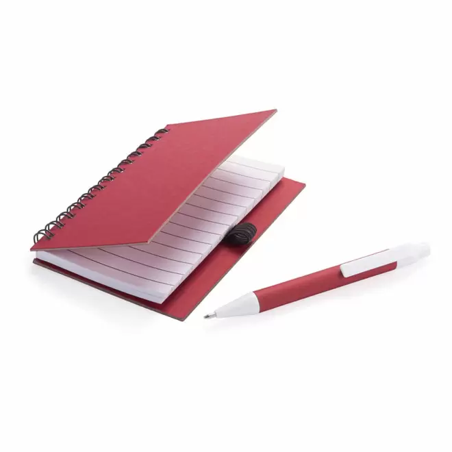 CARNET A SPIRALES AVEC STYLO PERSONNALISABLE 'CARLEY MINI'