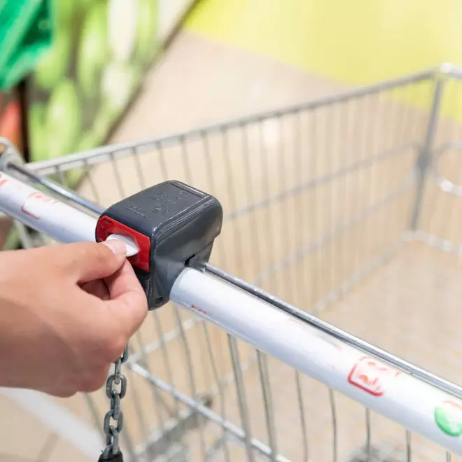 SUPPORT TELEPHONE 2 EN 1 JETON PERSONNALISABLE 'DITEL'