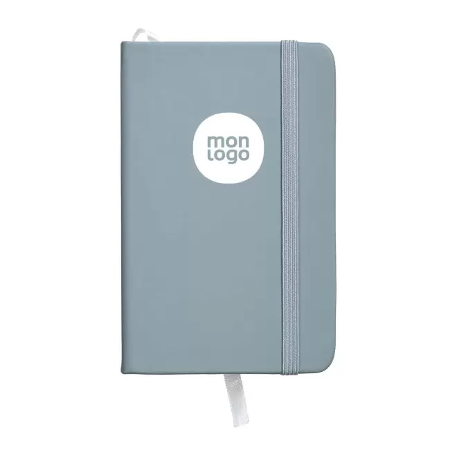 CARNET A6 EN PU PASTEL PERSONNALISABLE 'MARTIN'