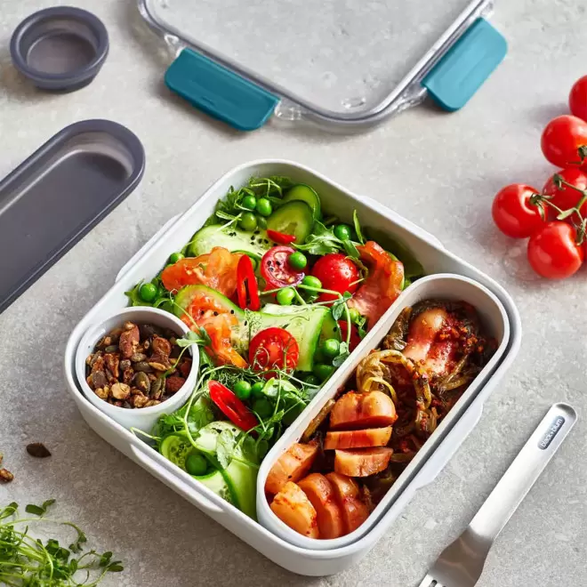 LUNCH BOX AVEC COUVERT PERSONNALISABLE 'BLUM'