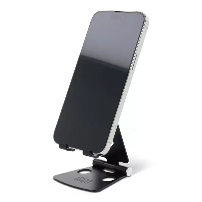 SUPPORT POUR TELEPHONE EN ALU PERSONNALISABLE 'POSITOO'