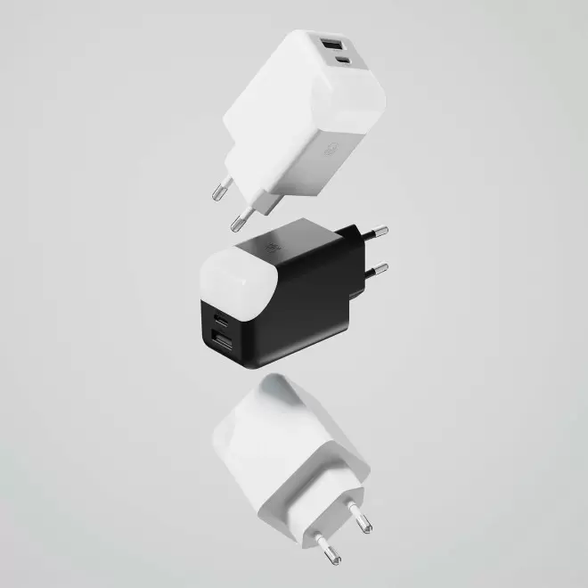 PRISE CHARGEUR SECTEUR 65W PERSONNALISABLE 'ICE P'