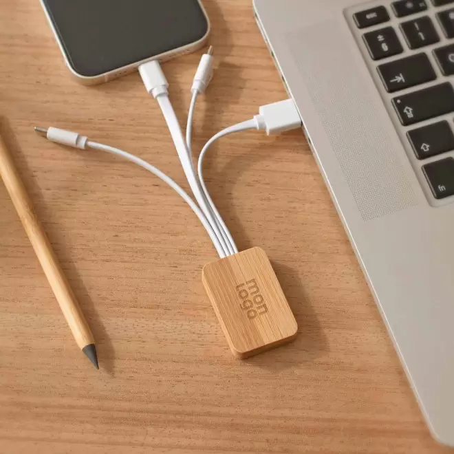 CABLE CHARGE PERSONNALISABLE 'MODIA'