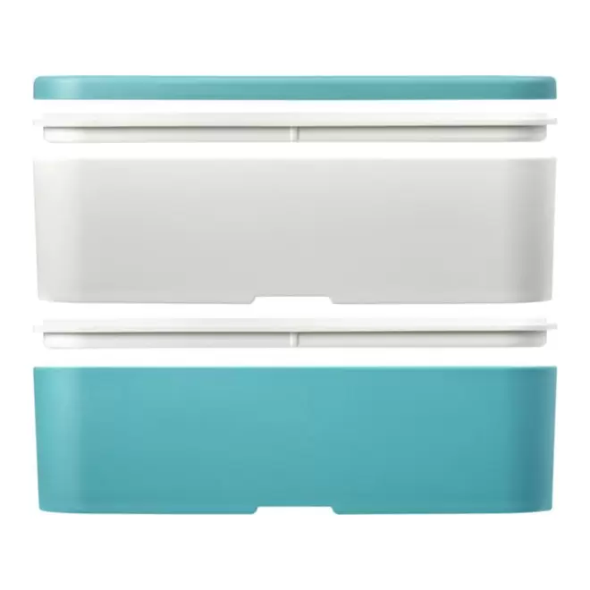 LUNCH BOX BIO PLASTIQUE PERSONNALISABLE 'STROBO DOUBLE'