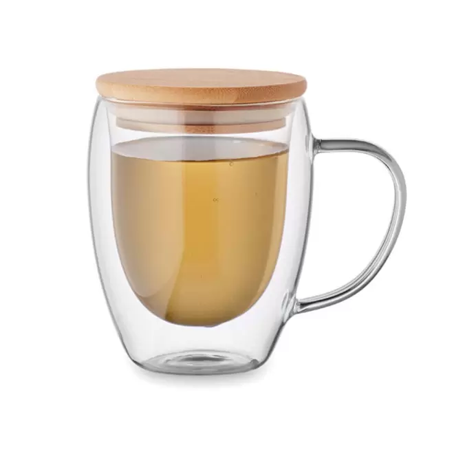 MUG VERRE DOUBLE PARROI 250 ML PERSONNALISABLE 'AFTA MINI'