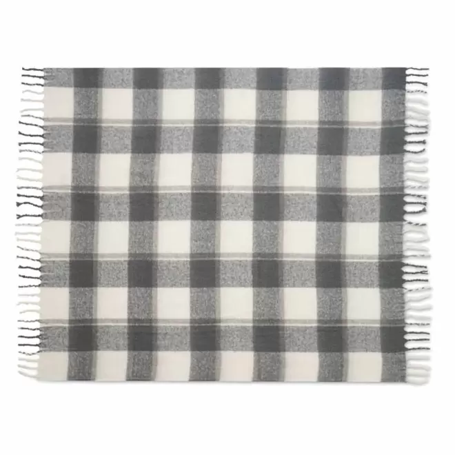 PLAID RPET A FRANGES PERSONNALISE 'CHOOW'