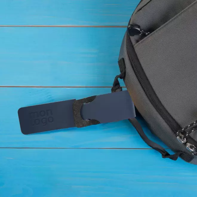 ETIQUETTE BAGAGES PERSONNALISEE MIF EN CUIR 'VINCENT'